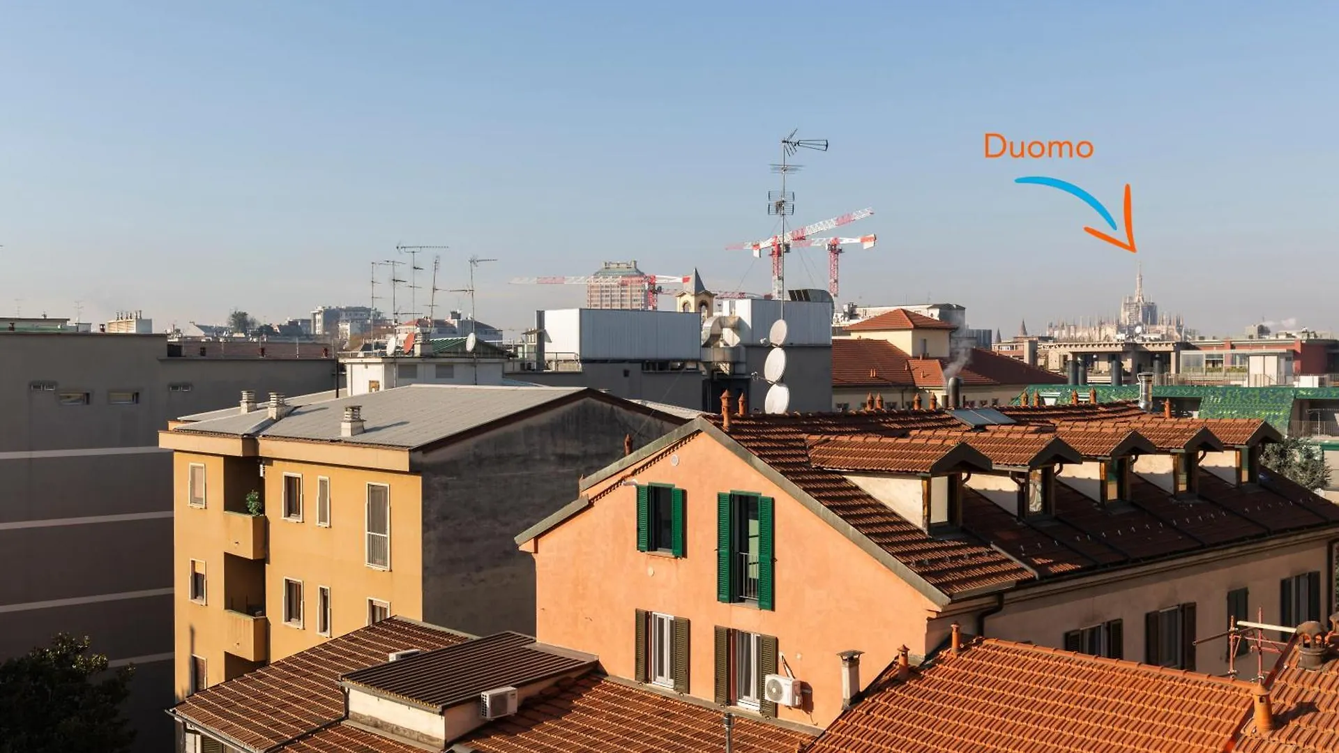 Mansarde Belvedere Duomo Mediolan